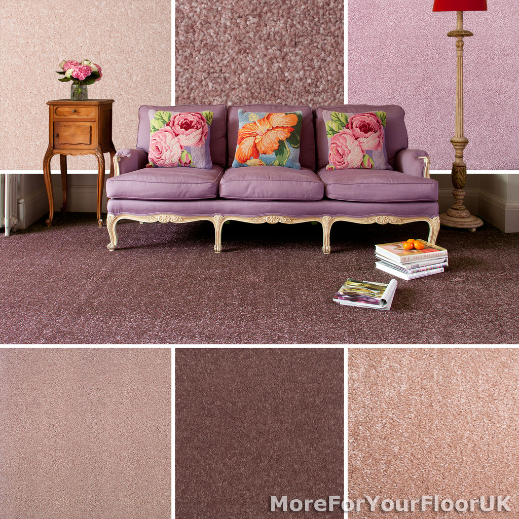 Pink Carpets Cheap Pink Carpets Loop Twist & Saxony Pile Pink Carpets